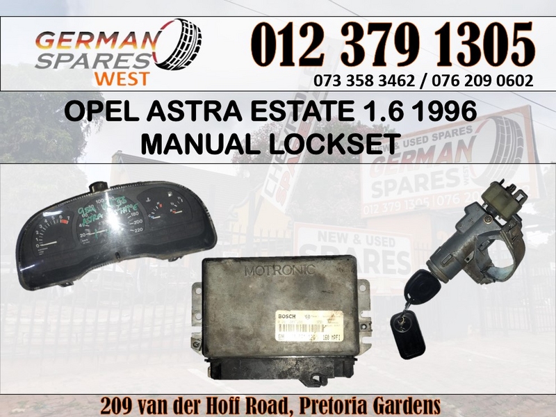Opel Astra Estate 1.6 1996 USED Lockset for sale.