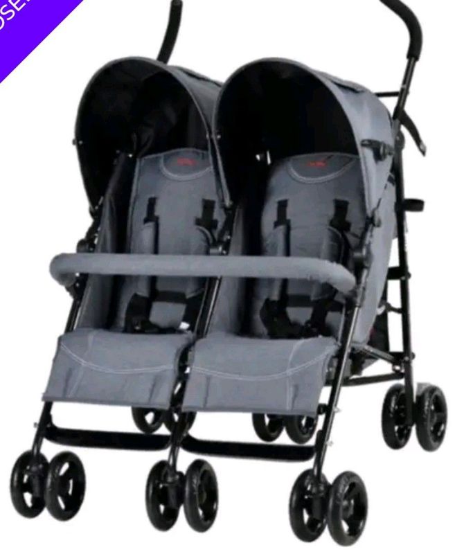 Chellino ticp twin pram