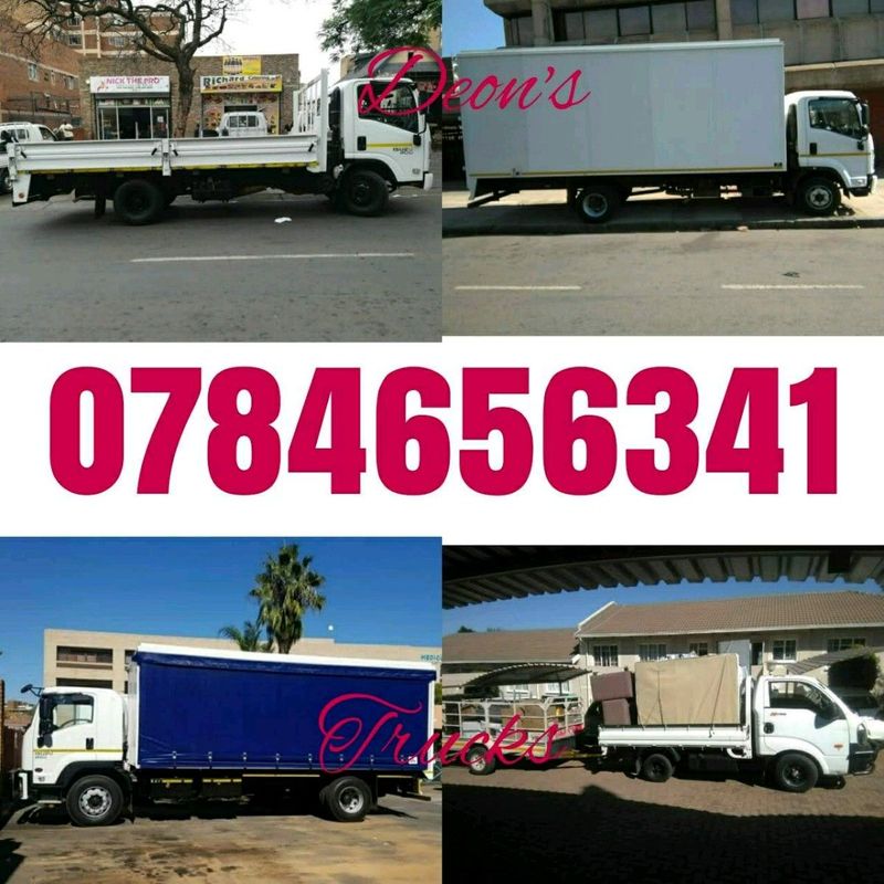 TRUCKS AND BAKKIES FOR HIRE