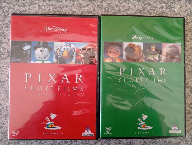 2 DVDs - Disney Pixar short films