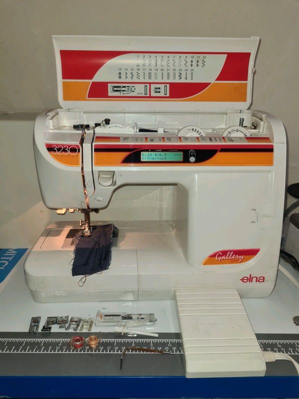 elna gallery 3230 Sewing machine working fine needs good service