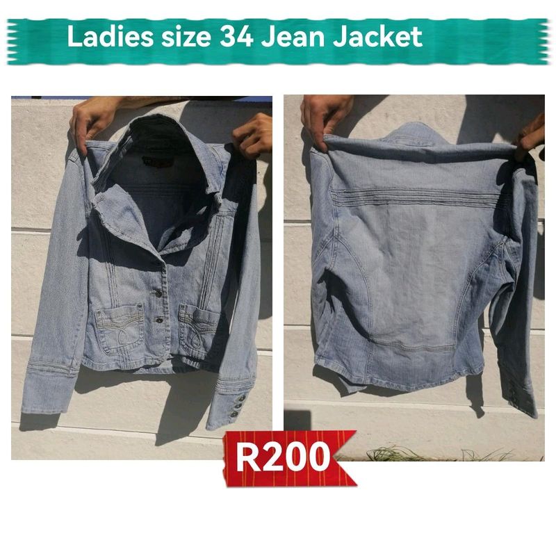 Ladies re_Jeans jacketSize 34 Excellent condition R200
