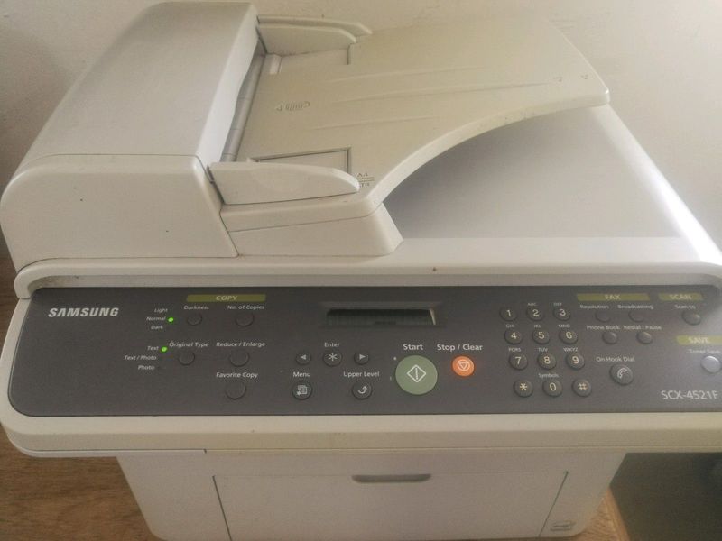 Samsung scx5421F printer for sale with logik laminator.