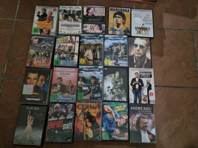Mix different language dvd movies all for R200