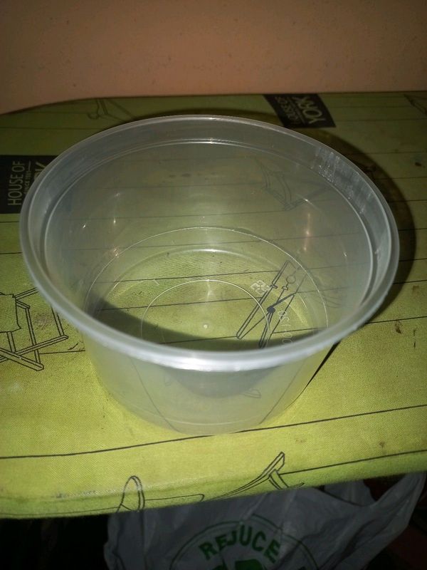 125/350/500ml clear tubs for curry ,salads etc