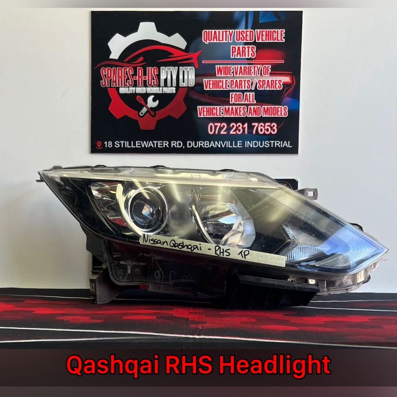 Qashqai RHS Headlight for sale