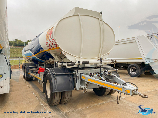 GRW Tanker Drawbar 29000L 3-Axle Trailer