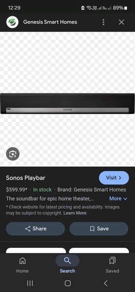 Used sonos playbar shops for