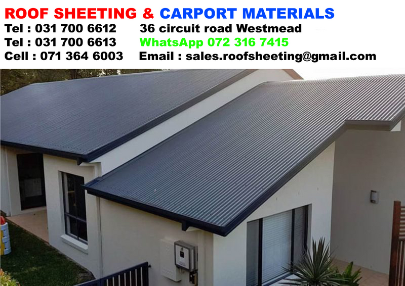 Corrugated dark grey and other colors high quality roof sheets