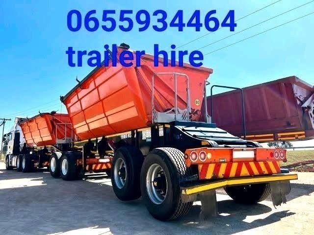 SIDE TIPPER TAILERS FOR RENT