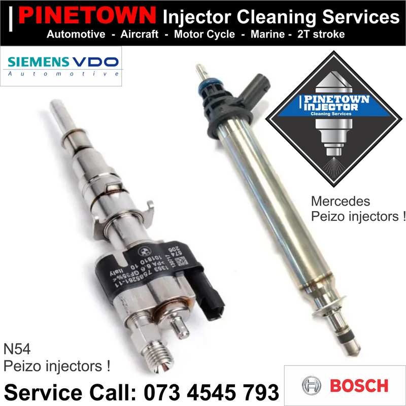 Petrol injector cleaning: PFI, GDI as well as Siemens and Bosch Piezo injectors