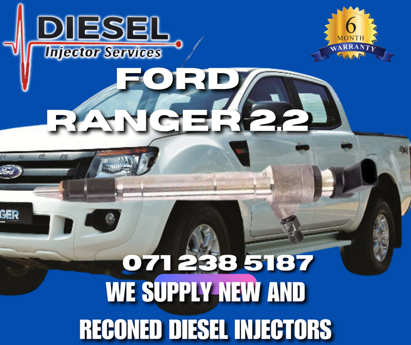 FORD RANGER 2.2 DIESEL INJECTORS FOR SALE OR RECON