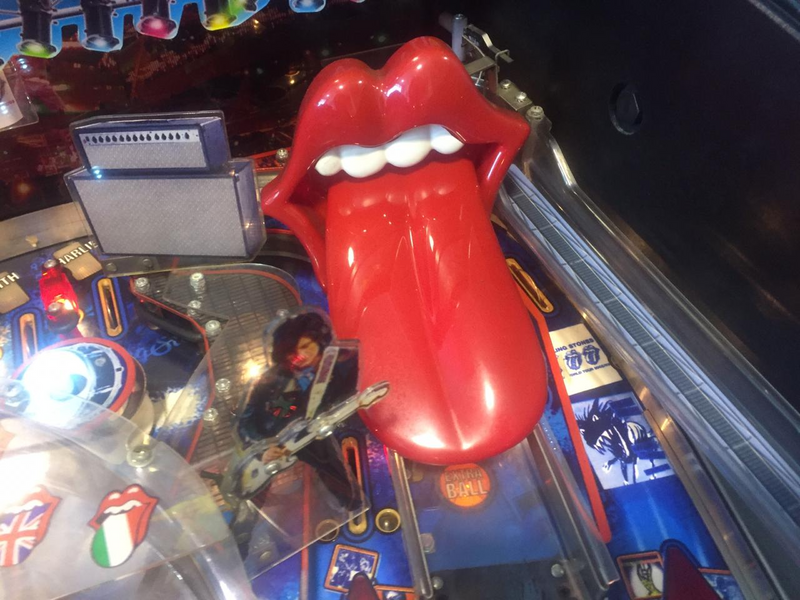 Rolling Stones Pinball Machine by Stern, available for sale on order