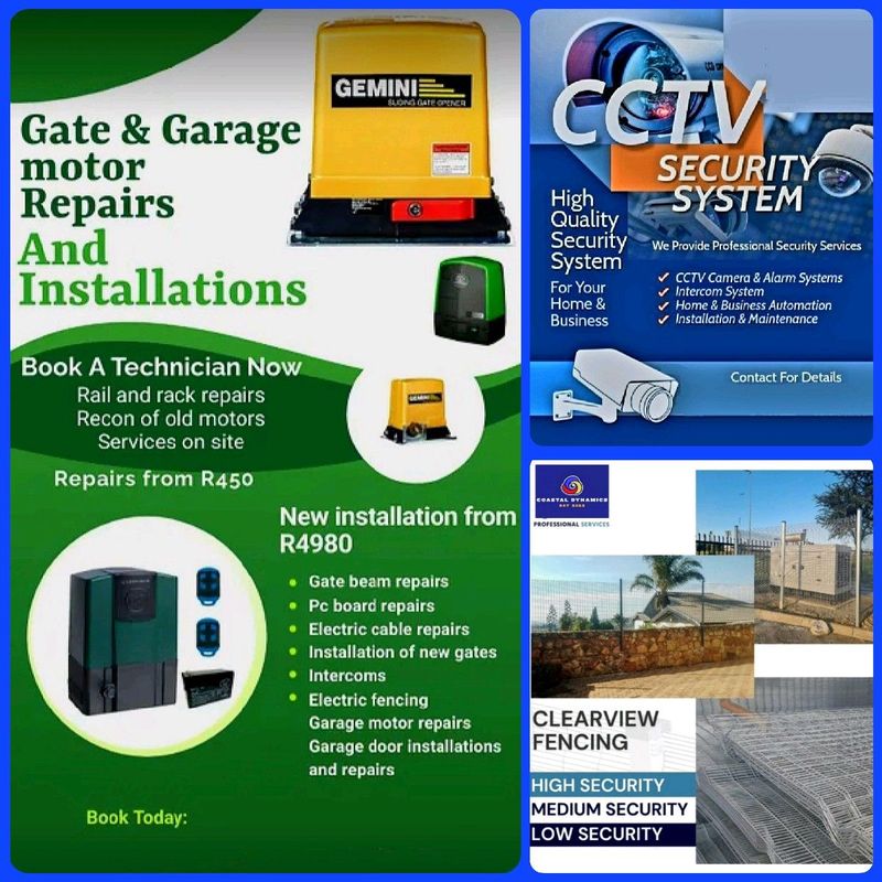 Security Solutions. Cctv, Automation &amp; Fencing Specialists