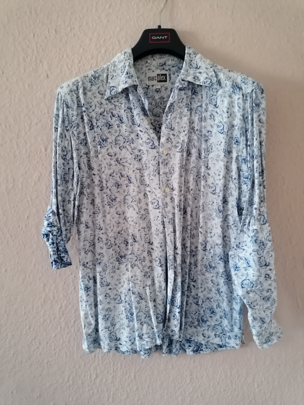 Unisex Rose print Cotton Shirt