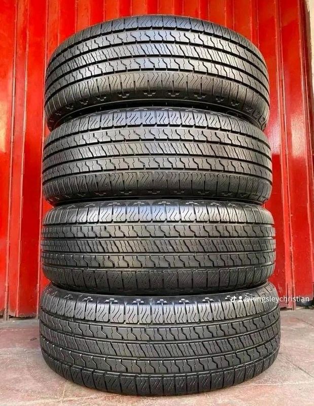 All sizes of tyres are on sale