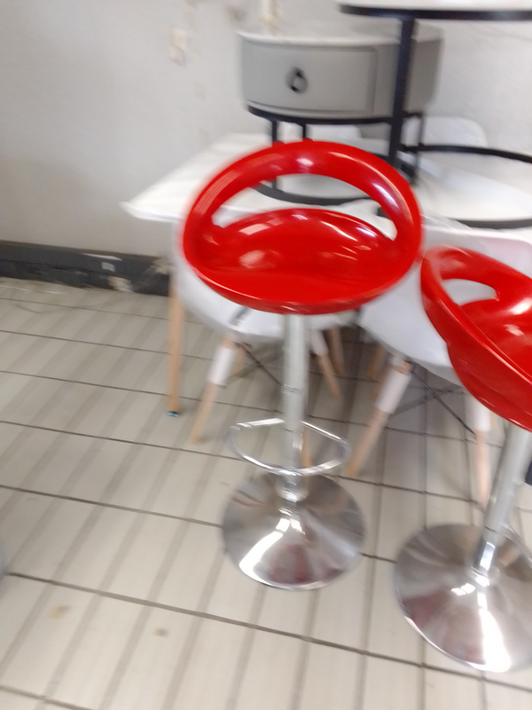 Red bar chair