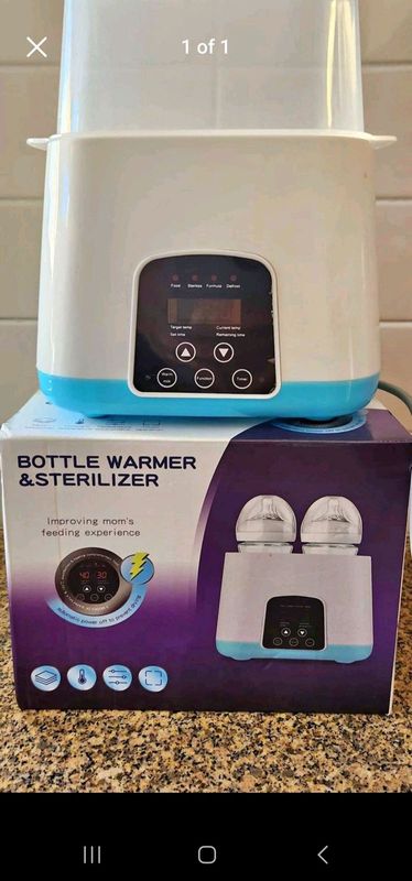 Bottle warmer and steriliser