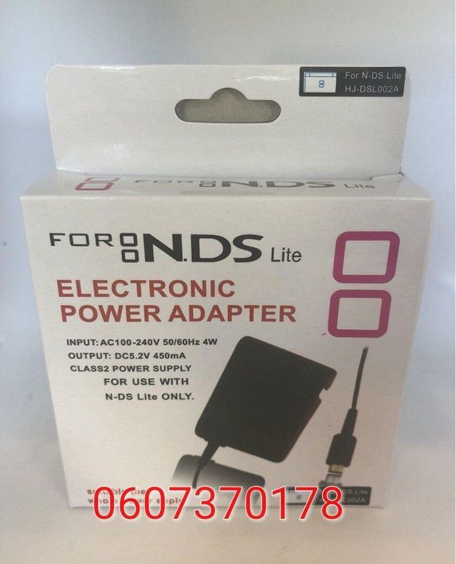 Nintendo DS Lite Charger (Brand New)