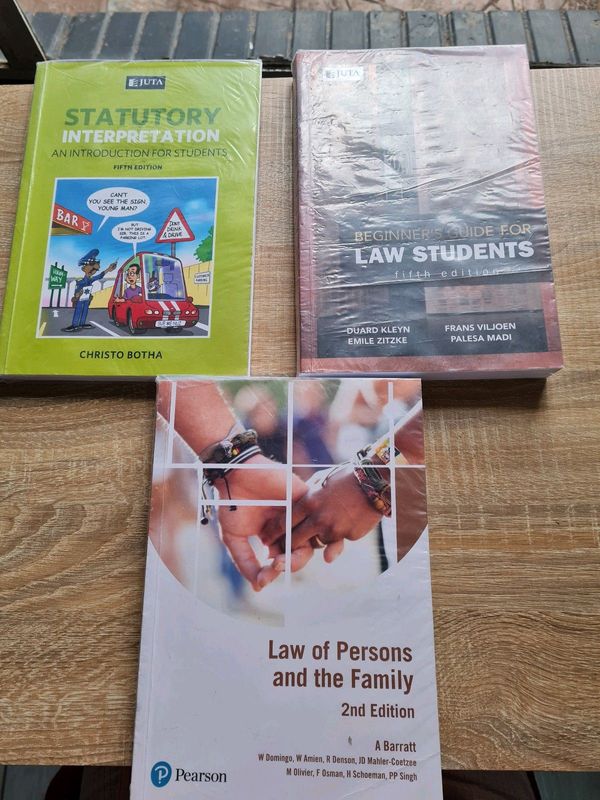 LLB law Textbooks