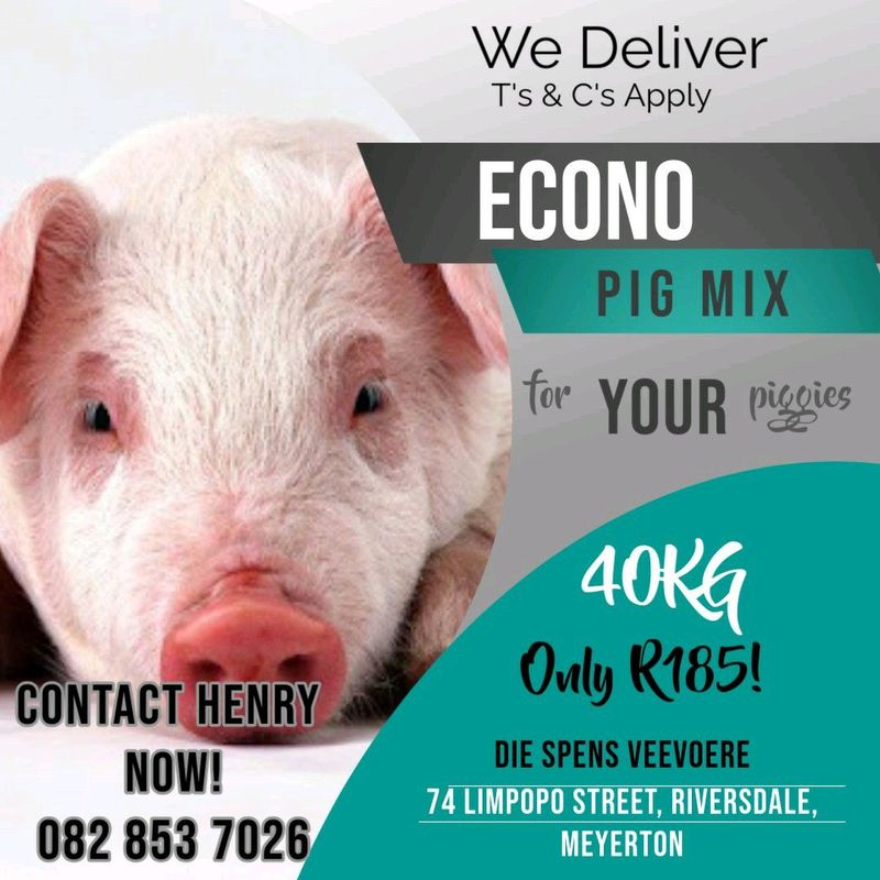 Pig Mix Econo 40kg R190