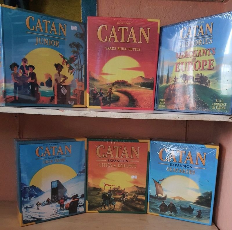 Catan Board Games Brand New from R200 to R350 each