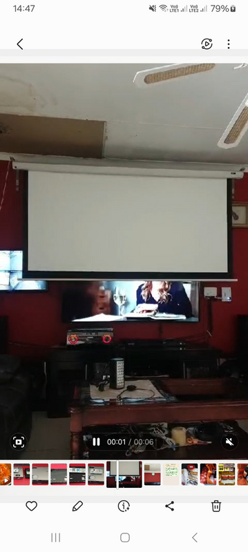 Projector Electronic Screen