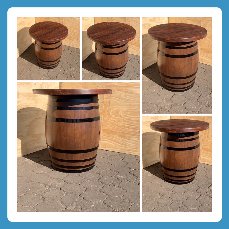 Wine   Barrel with top Cottage series 1000 - Stained