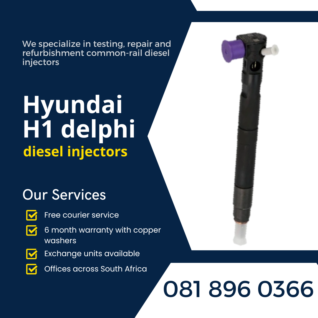 HYUNDAI H1 DELPHI DIESEL INJECTORS FOR SALE ON EXCHANGE | Gordon's Bay ...