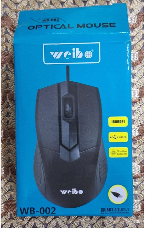 Weibo Optical Wired Mouse