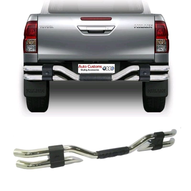 Toyota Hilux Rear Protective Step Bar