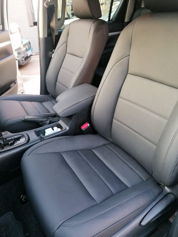 Full leather seating done at MOTORIZED STYLING