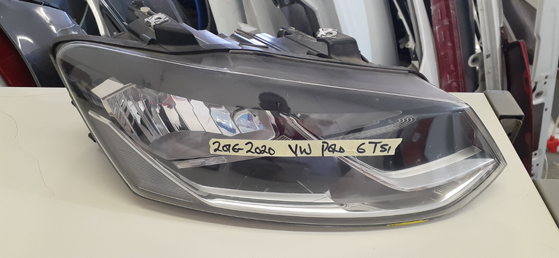 VW Polo 6 TSI RHS Normal Headlight (2016 - 2018)