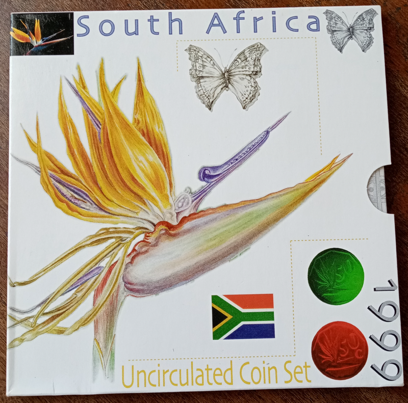 1999 Uncirculated Mint pack set (Strelitzia)