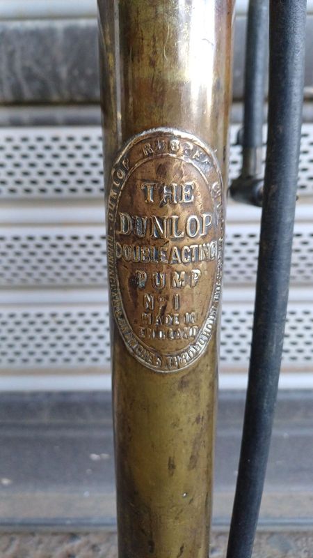 Dunlop bicycle pump