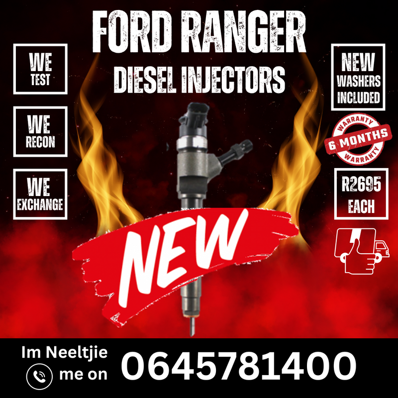 new Ford Ranger3L Diesel Injectors for sale
