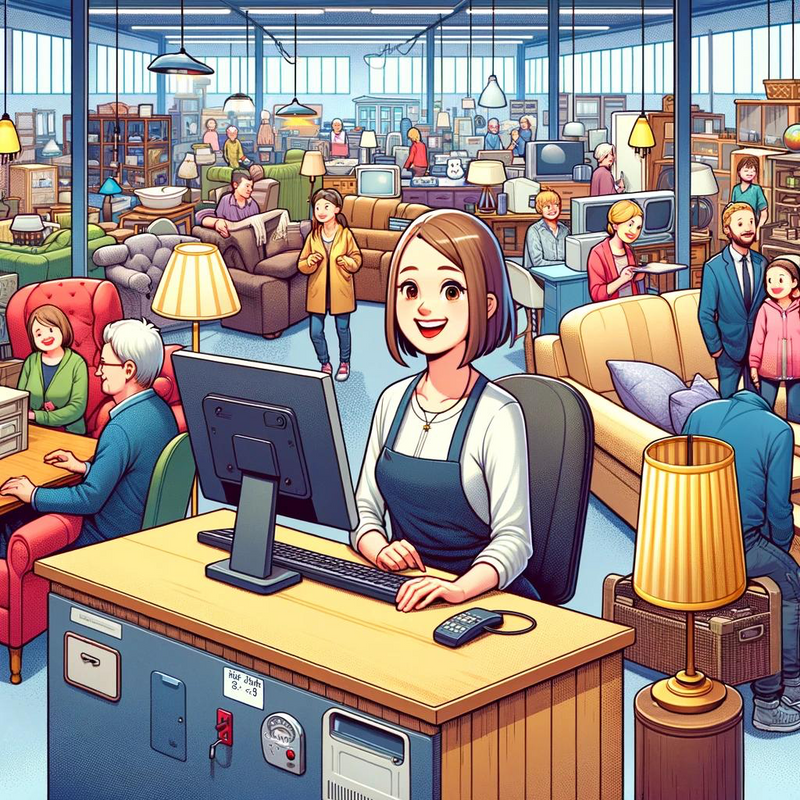 Join the 2nd Hand Warehouse Team as a Shopkeeper - Apply Now!