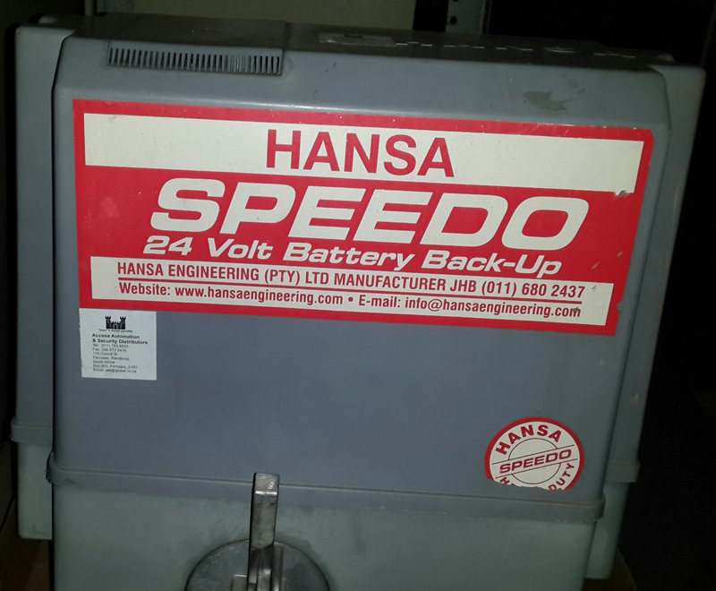Hansa Speedo 24 Sliding Gate Motor Industrial Serviced
