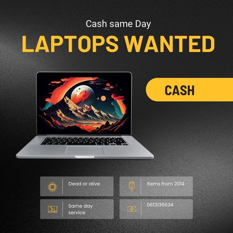 Laptops Wanted..Cash Paid