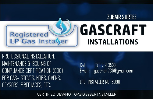 Lp. Gas Installations