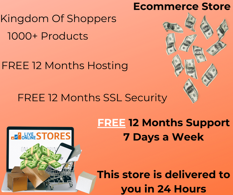Kingdom of Shoppers Ecommerce Store