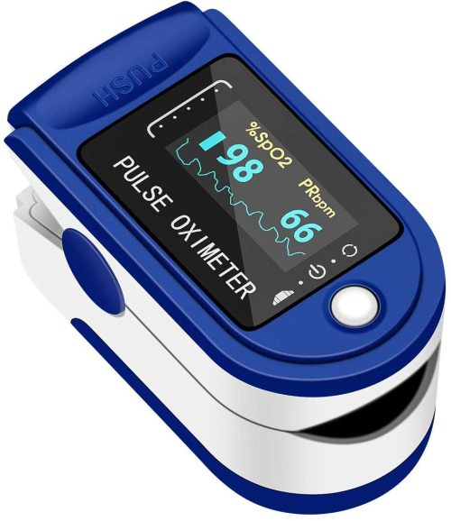 Brand New- Oximeter- Monitor Fingertip Blood Oxygen Saturation Pulse Oximeter with LED Display