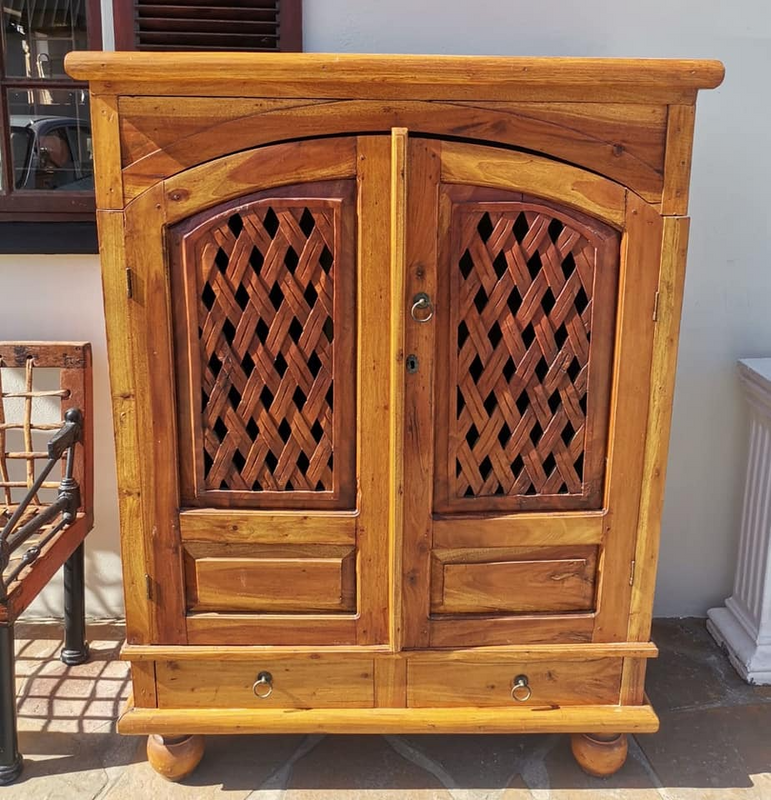 Balinese style cabinet