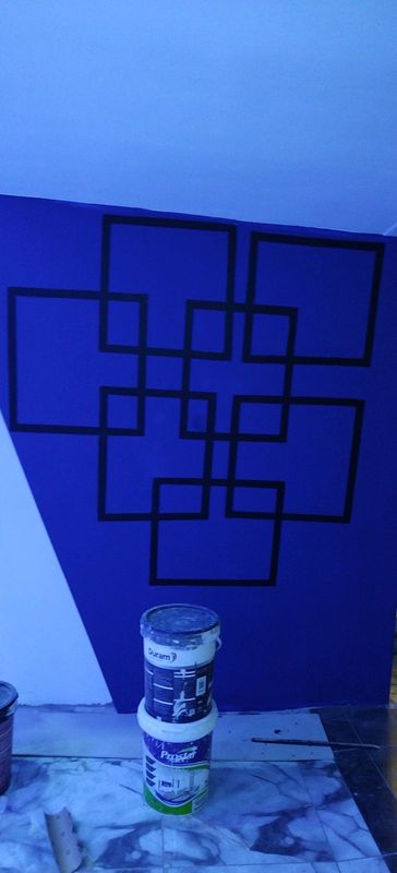 Painting,skimming and water proofing.