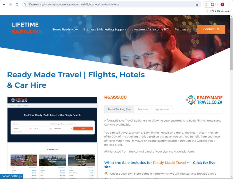 READY MADE TRAVEL | FLIGHTS, HOTELS &amp; CAR HIRE