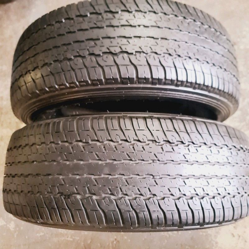 Tyre 255 65 17 Dunlop r850 each 75% life
