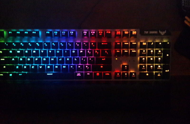 Asus TUF Gaming K7 keyboard