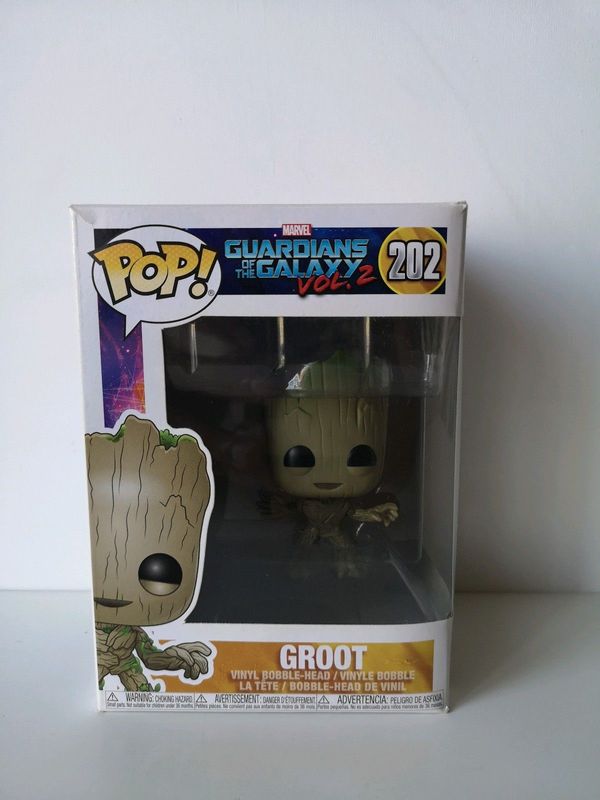 Groot Funko Pop Bobble-head No. 202