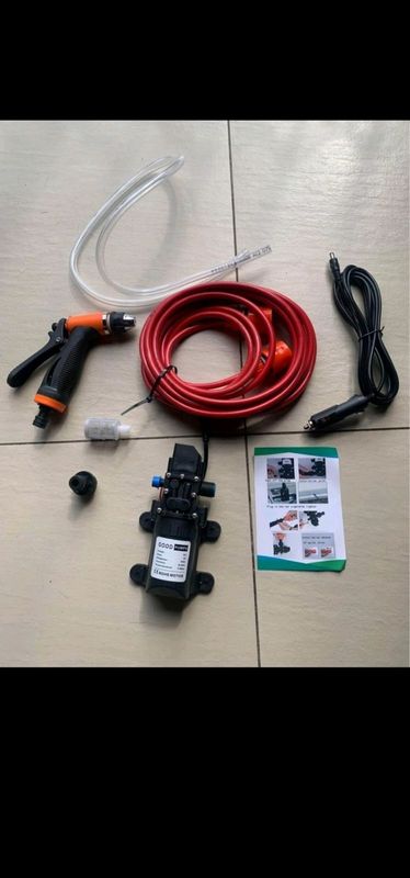 New 12 V Electric Water Pressure Washer Kit