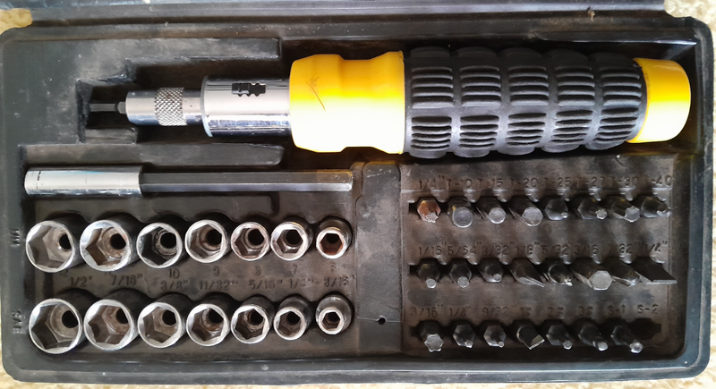 Racheting Screwdriver Socket Set - Trustworthy tool